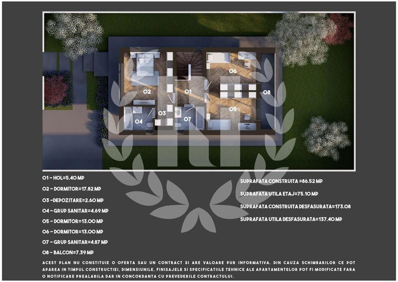 Tunari, direct proprietar, vila premium, TVA inclus.